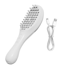 1x Laser Therapy Hair Growth Comb w/ Red Light Electric Massage Comb Scalp Brush