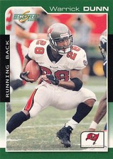 2000 Score - Warrick Dunn #196 Tampa Bay Buccaneers NFL Football Trading Card