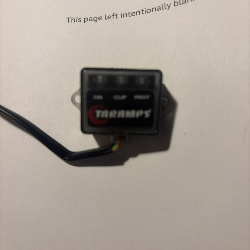 Taramps M1 LED Monitor: Operational Status, Clip, and Protection Indicators
