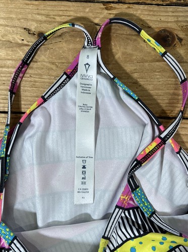 Ivivva By Lululemom Girl’s Size 8 Multicolored Active Tank - Picture 6 of 7