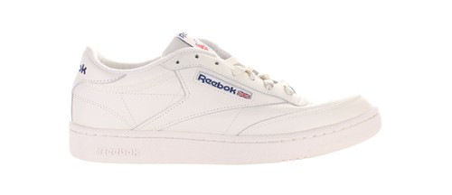 Reebok Mens Club C 85 Ivory Tennis Athletic Ivory