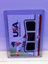 2011 Topps USA Baseball Triple Jersey Relic Brian Johnson 182/240