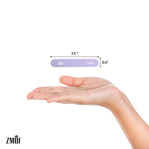 Professional Mini Nail File – 12 Stylish - Practical Fingernail File Pack for 
