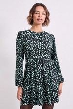 Dorothy Perkins Green Mini Dress Womens Casual Dresses