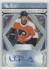2020 Black Diamond Sparkling Scripts Spectrum 2/25 Ivan Provorov #SC-IP Auto 0c3