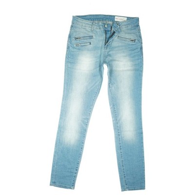 ESPRIT W29 L30 Jeans Hose hell Blau Damen Stretch Skinny mid Slim Leg Zip 38 M