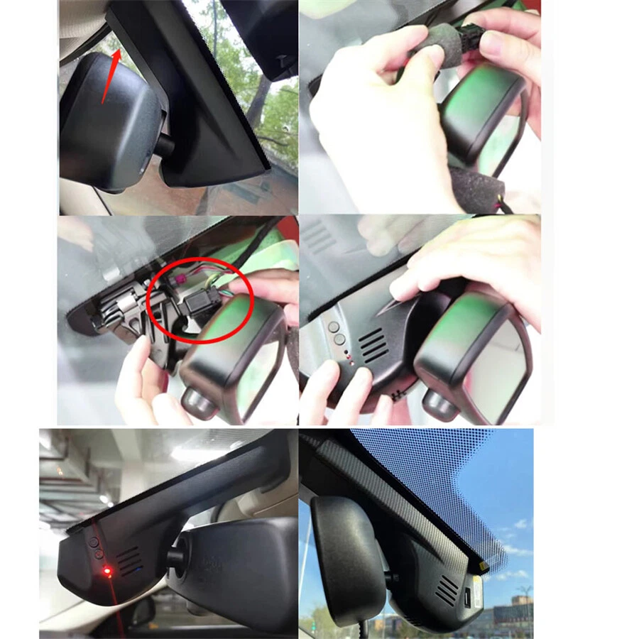 Plug and Play Car 1080P WIFI Dvr Dash Cam For BMW 1/3/5/X1/X3/X5 F10 F15 F20 F25 - Image 2 of 4