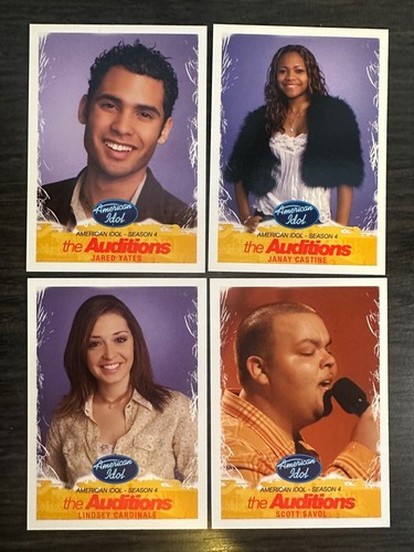 American Idol SEASON #4 ROOKIE Cary Underwood SET 81 carte con 8 inserti -92 - Foto 16 di 19