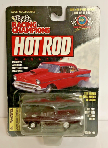 Racing Champions Hot Rod Magazine issue #40 ‘57 Ford Ranchero 1:55 - Picture 1 of 1