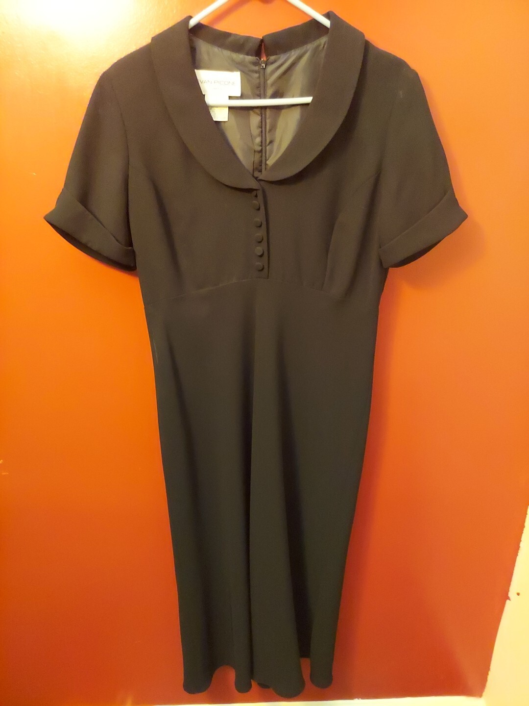 EVAN PICONE Basic Black Fully Lined Dress 12 - image 2