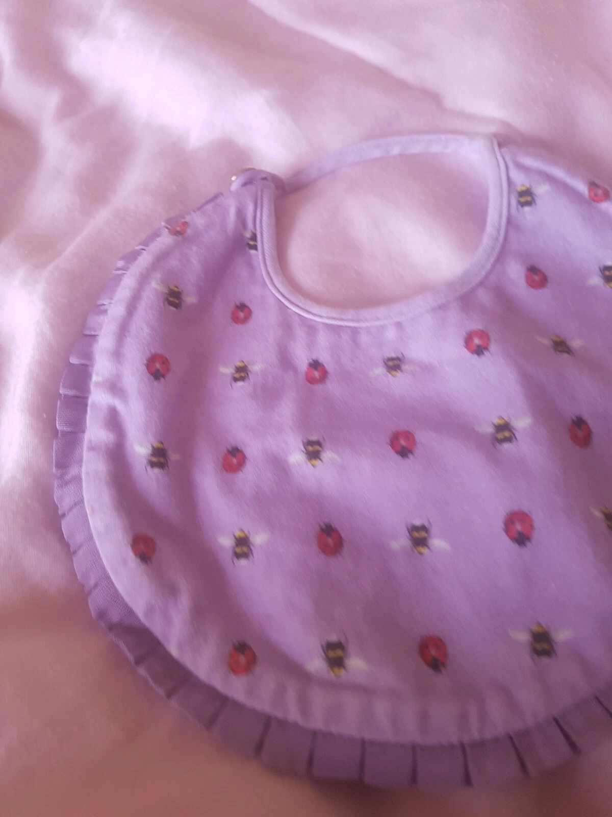 Versace baby girl bib