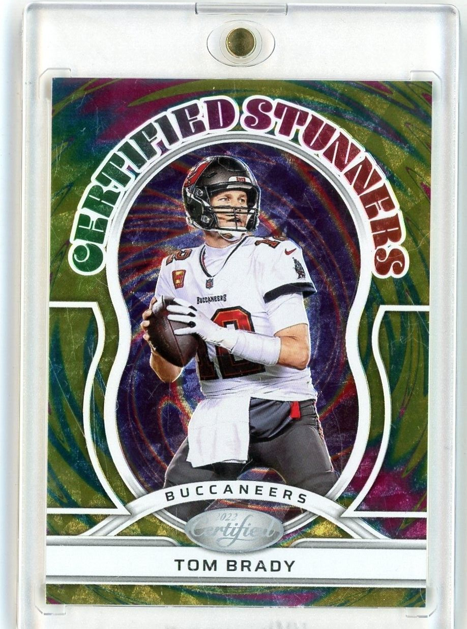2022 Panini Certified TOM BRADY Certified Stunners CASE HIT - Buccaneers