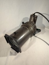 Vtg Art Deco Stage Industrial Shutter Theater Lamp Spotlight  21"