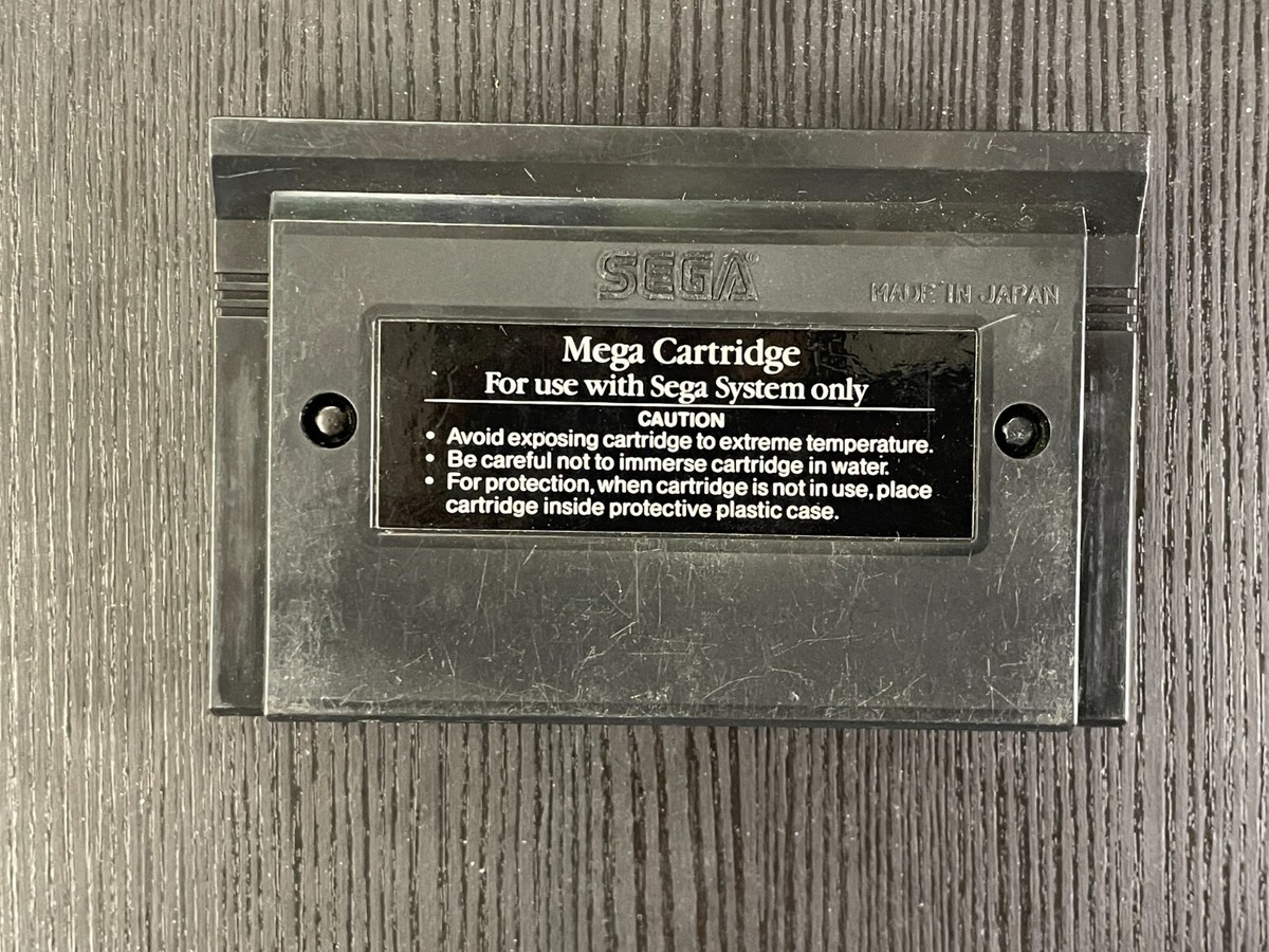 Jeu F-16 Fighter Sega Master System - Version PAL FR - Boîte Abîmée Sans Notice - Bon état