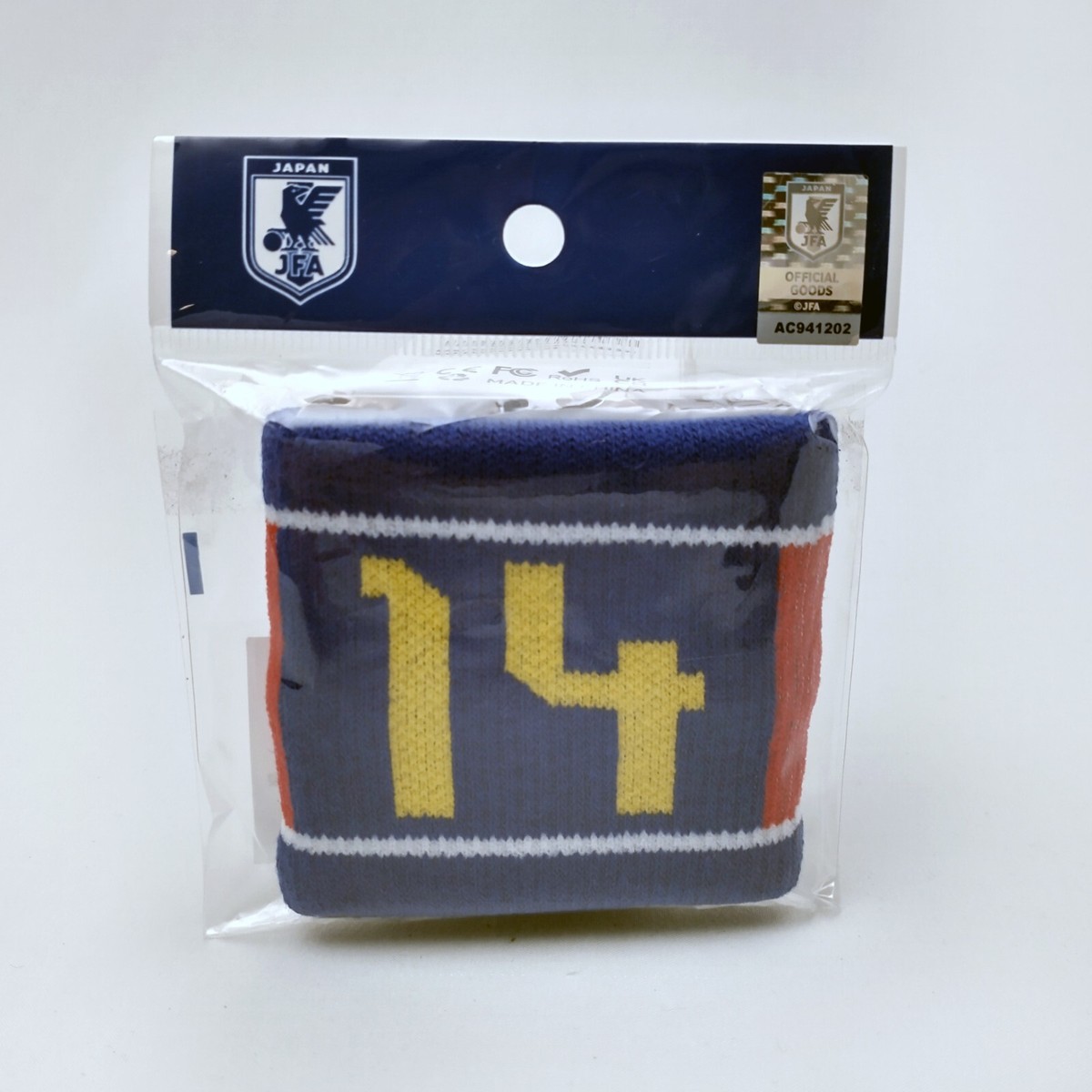 Japan Football Association National Team Wristband #14 Blue
