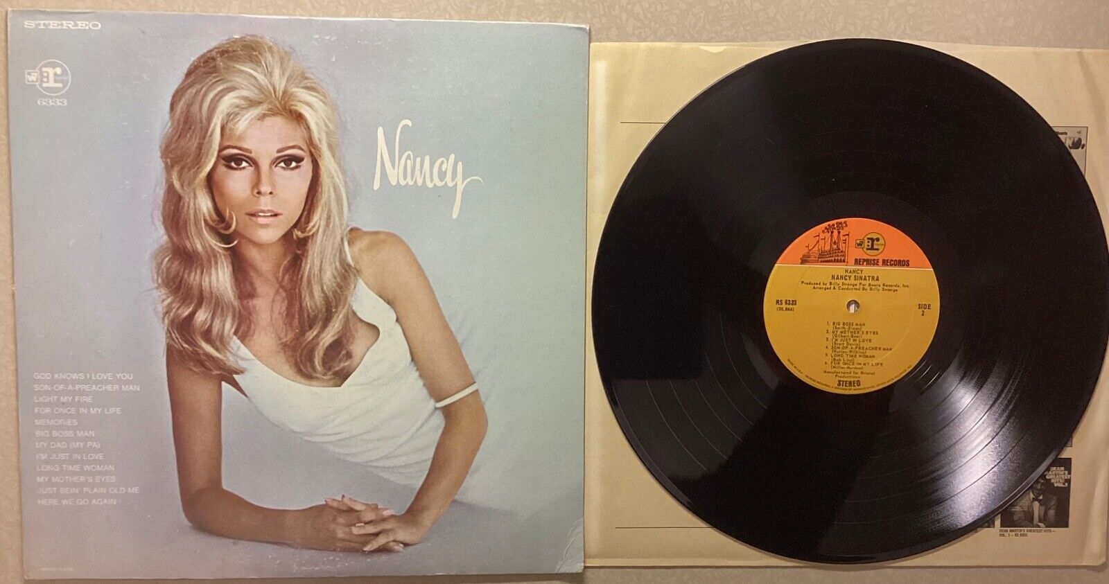 Nancy Sinatra-Self titled Debut 1969 **VG+** RS6333 Pitman pressing vinyl LP