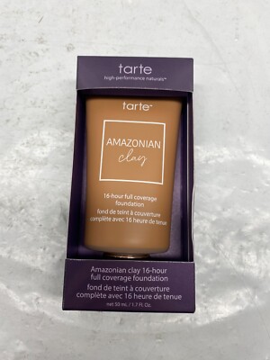 Tarte Amazonian Clay 16-Hour Full Coverage Foundation, CHOOSE SHADE, 1.7 fl oz