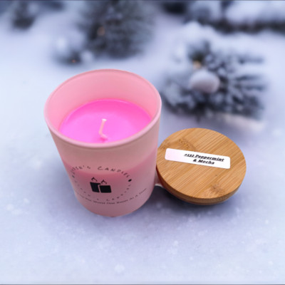 Aydens Candles - Peppermint Mocha Scented Candle #132