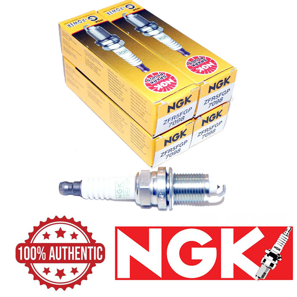 NGK ZFR5FGP SPARK PLUG PLATINUM POWER 4-PEICES 7098
