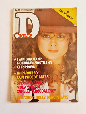 MAGAZIN DOLLY 193-1982 +POSTER IVAN GRAZIANI-PHOEBE CATES-SAMMY BARBOT