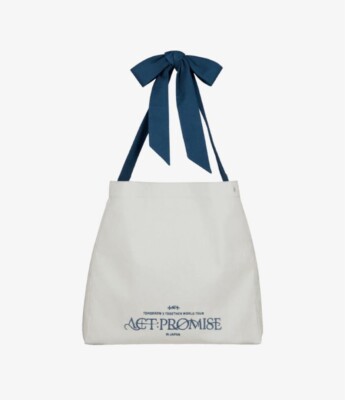 TXT ACT : PROMISE IN JAPAN Limited TOTE BAG White TOMORROW X
