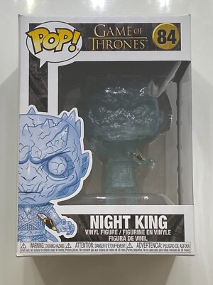 Funko Pop! Vinyl Game of Thrones Figure #84 Crystal Night King with Dagger NIOB