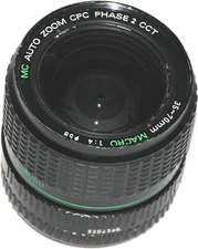 Cosmicar MC Auto Zoom CPC Phase 2 CCT 35-70mm 1:4 Macro Lens - Pentax K Mount