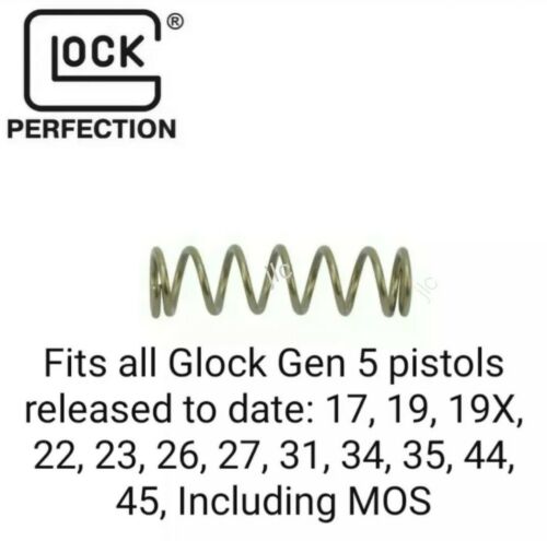 Glock Gen 5 Slide Lock Spring 19X, 22, 23, 27, 31, 35, incl MOS 