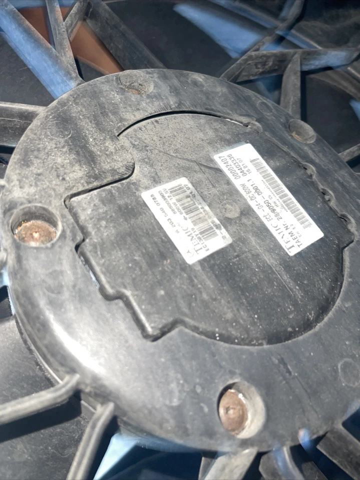 Ventilador radiador mercedes-benz c240 c230 c280 c320 c350 sedán 04-07 20354007 Foto 2 de 4
