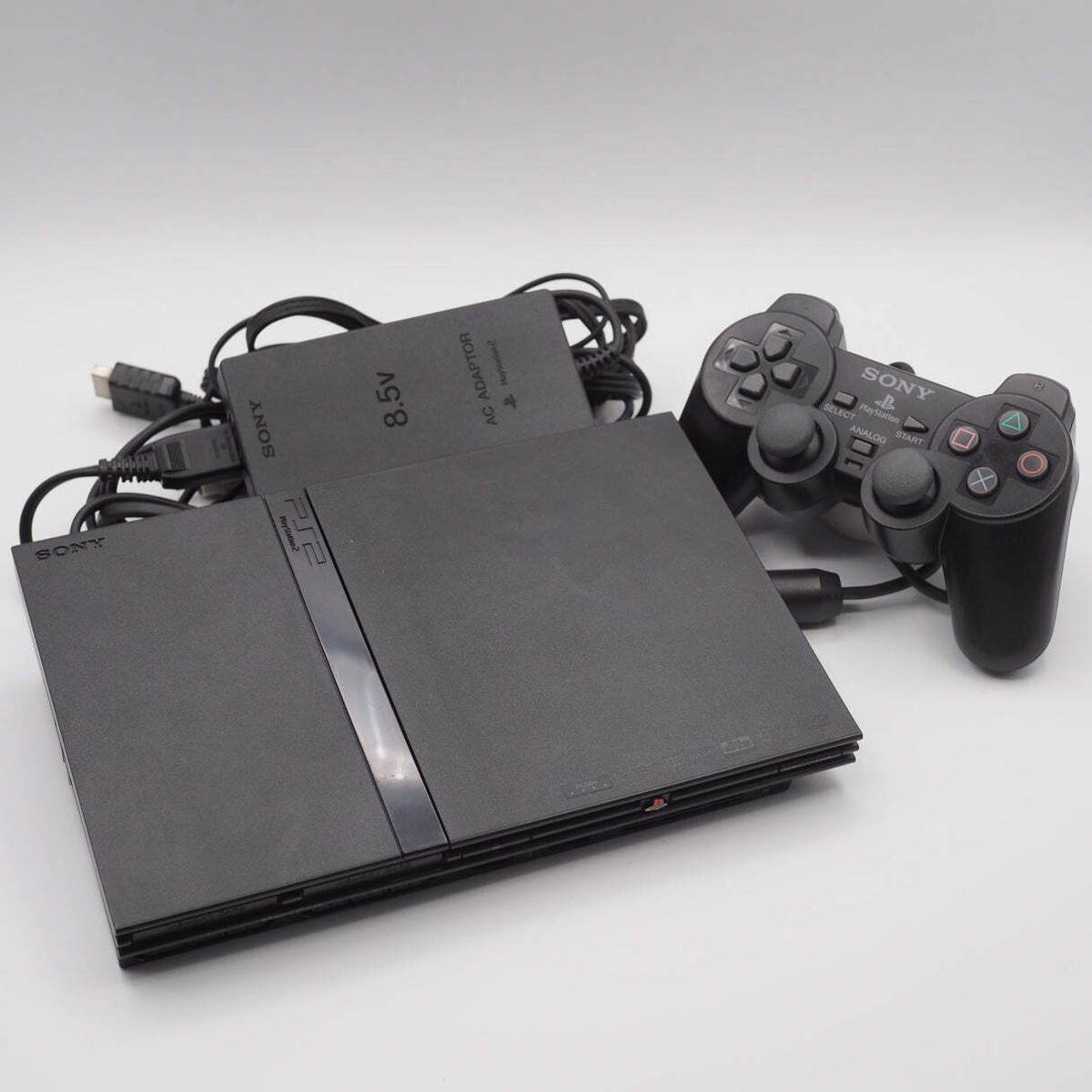 Nintendo Switch SONY PlayStation2 SCPH-70000 CB PS2 Slim Console System Black SCPH-70000 CB Game -NTSC-J