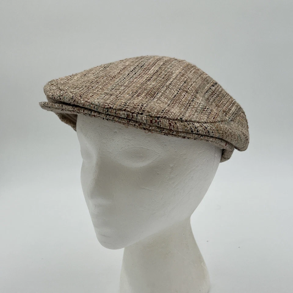 Gorra de colección Bianchi Cappelli Tweed Driver para hombre M multicolor hecha en unión sombrero de hiedra Foto 2 de 4