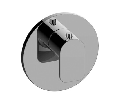 GRAFF G-8037-LM42E-PC-T Sento Thermostatic Valve Trim W Handle Polished Chrome 