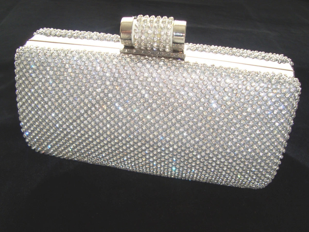 Fashion Classy Crystal Bridals Party Clutch Purse - Ladies Handbag Blue |  Jumia Nigeria