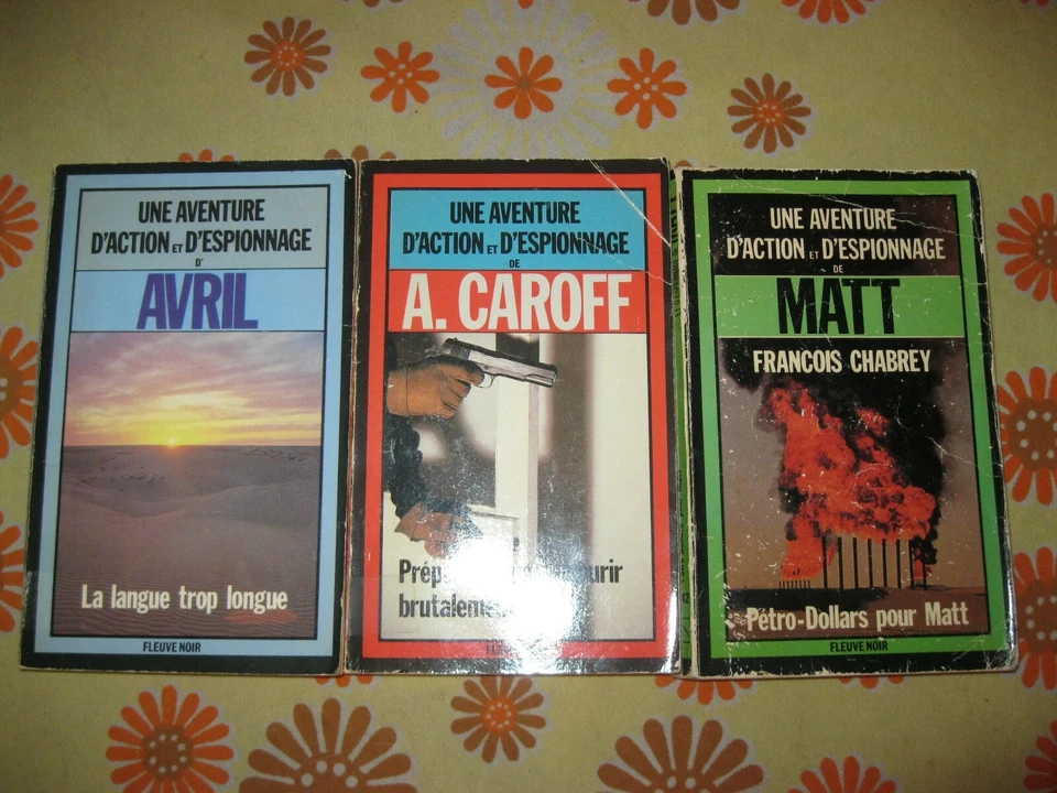 Lot x15 LIVRE de POCHE EDITIONS FLEUVE NOIR DIVERSE SERIE Policier Roman Action - Photo 3/4