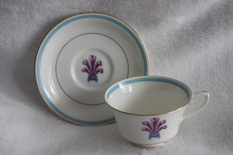 Royal Worcester Florizel Teacup & Saucer Bone China