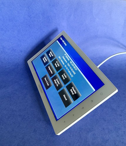 Crestron TSW-1050-W-S 10.1” Touch Screen + TSW-1050-TTK-W-S Tabletop Kit/Stand - Picture 3 of 9