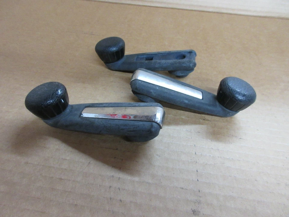 Juego de 3 palancas de manivela de ventana manual vintage para Volvo 164  Foto 3 de 4