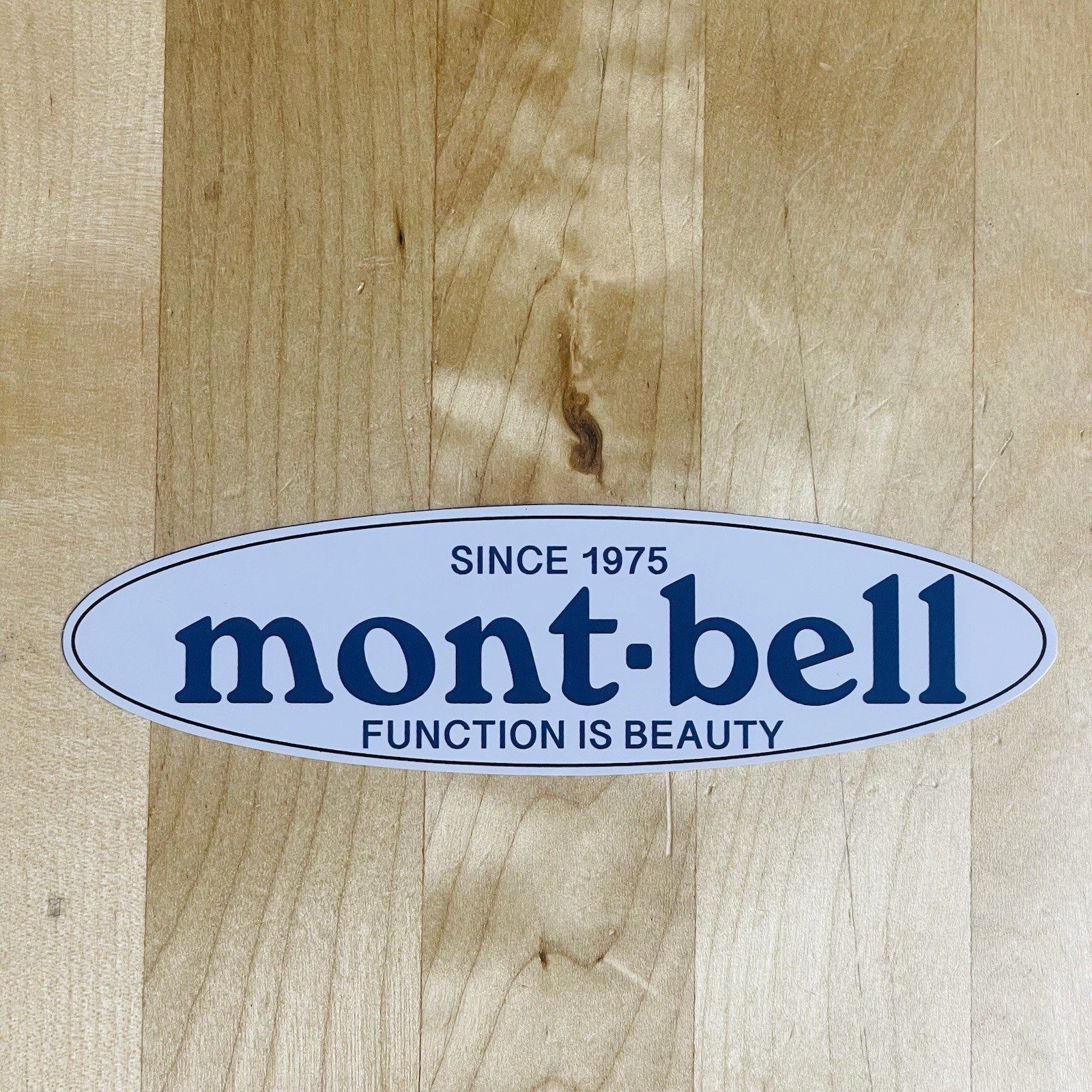 Montbell Japan Camping Equipment Outdoor Gear Logo 4.75" Mont-bell Sticker Decal