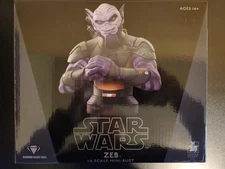 Diamond Select Toys Gentle Giant Star Wars Zeb 1:6 Scale Mini Bust