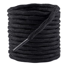 2 Pair Round Wave Shape Non Slip Heavy Duty Hiking Work Boot Shoe Laces Strings