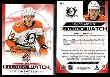 2024-25 SP Authentic Red Limited Future Watch Sam Colangelo