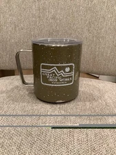 Miir Patagonia Olive Green Specked Double Insulated Wall Camp Cup Mug 12oz-314