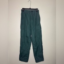 Field  Stream Men's Cargo Pants Green Outdoor Hiking Fishing Zip Leg Size:S