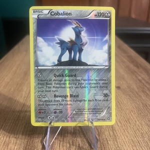 Pokemon TCG Steam Siege | Cobalion Reverse Holo 74/114 Rare