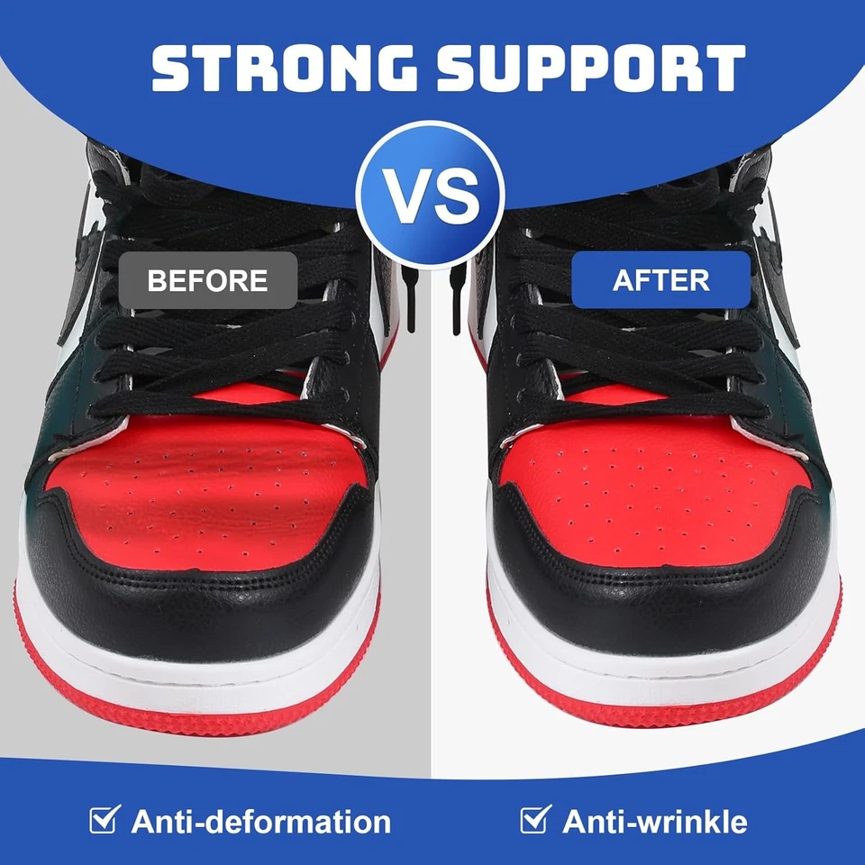 10 Pairs Crease Protectors for Sneakers,Shoe Crease Protector No Creases for Air - Image 4 of 4