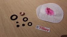 TILLEY TL WASHER KIT LEATHER AND MANTLE PARAFFIN PRESSURE VAPOUR TABLE LAMP
