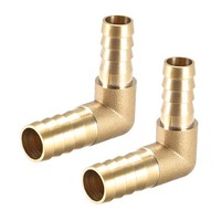 2Stk Schlauchanschluss 12-10Mm Widerhaken Rohrverbinder Schlauchadapter Winkel