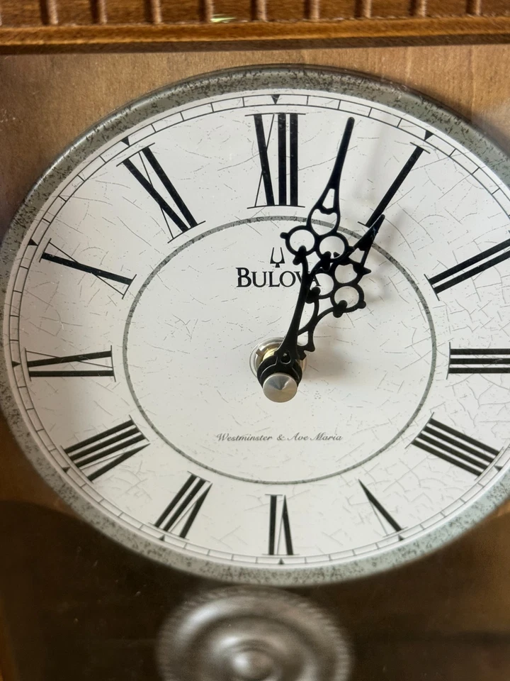 BULOVA MANTEL CLOCK - "WARWICK III" - CLOCK, B7663 - Image 2 of 4
