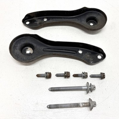 06-15 Genuine BMW E90 328i Rear Suspension Subframe Push Rod Set 6766053 6766054
