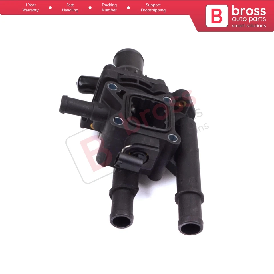 Kit Carcasa Termostato Bross BSP759 55577073 para Opel Chevrolet Alfa Fiat Foto 3 de 4